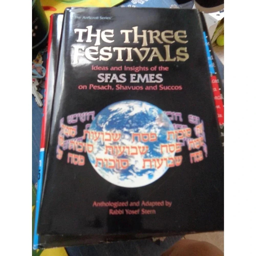 Three Festivals : SFAS EMES by Yosef Stern (1993, Hardcover)